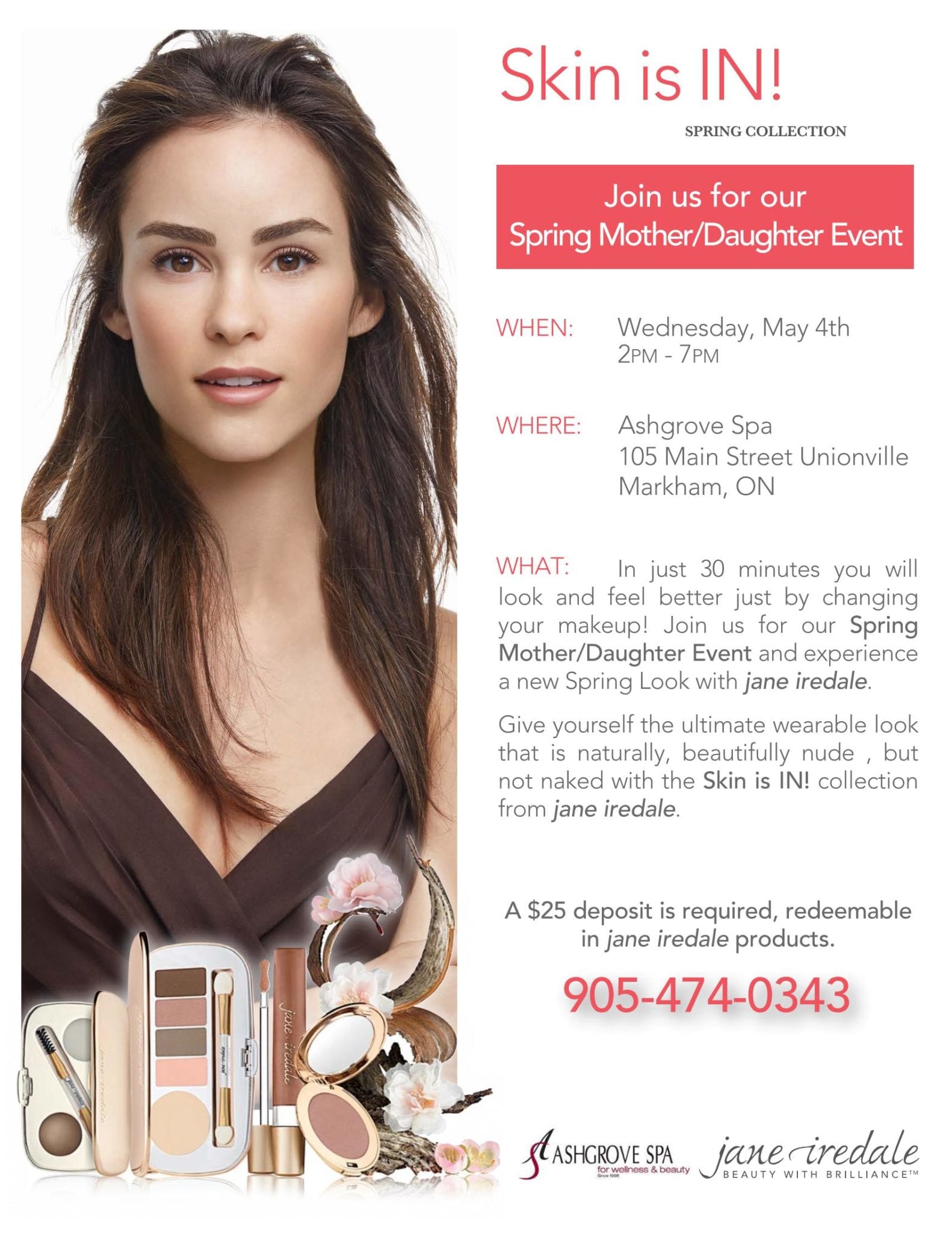 May 4th Make-up Event - Ashgrove Spa